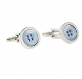 Mens Button Style Cufflinks