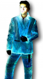 Men’s Fiber Optic Light up Suit Jacket and Pants