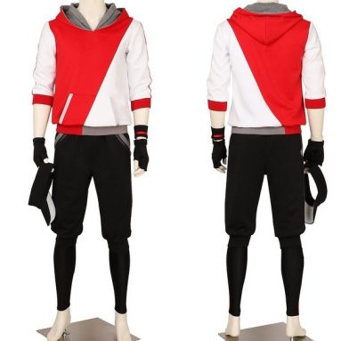 Men’s Pokemon Go Trainer Team Valor Instinct Mystic Cosplay Costume