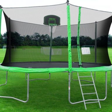 Merax 14-Feet Round Trampoline with Safety Enclosure
