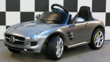 Mercedes SLS AMG Gray pedal car, children s toys