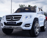 Mercedes White GLK 12V Ride-on Car for kids with Remote Control