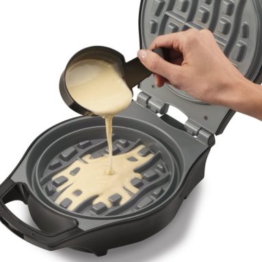 Mess Free Belgian Style Waffle Maker