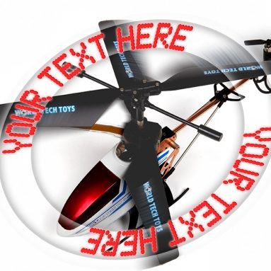 Message Writing RC Copter