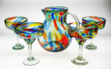 Mexican Margarita Glasses  Pitcher