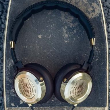 Mi Headphones Black Foldable over Ear Hi-Fi Stereo Headset with Built-in Mic