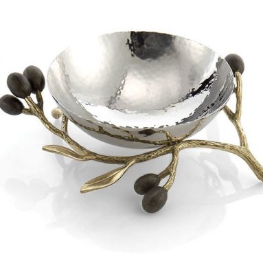 Michael Aram Olive Branch Nut Dish