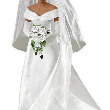 Michelle Obama Commemorative Bride Doll