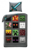 Mincraft Minecraft Hostiles Single Duvet Cover Set