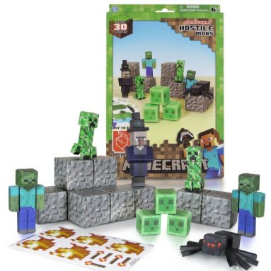 Minecraft Papercraft Hostile Mobs Set