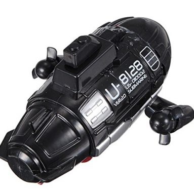 Mini Black Prey Game Remote Control Submarine