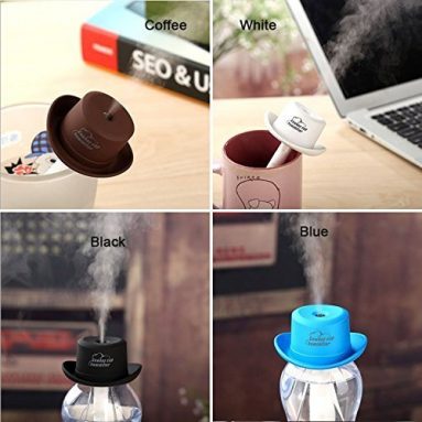 USB Powered Water Bottle Cap Humidifier Air Diffuser