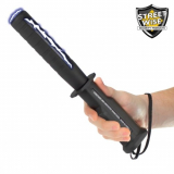 Mini Stun Baton LED Light and Holster Black