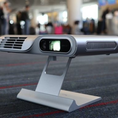 Mini Video Projector Kit, DLP Home Theater Projector with Stand