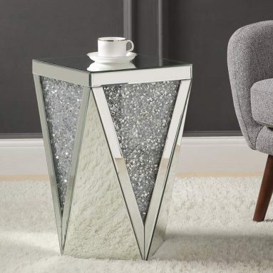 Mirrored Side Table