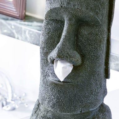 Moai Tissue box Holder