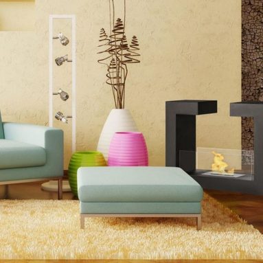 Moda Flame Beja Free Standing Ethanol Fireplace