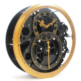 Modern wall decor Mechanical Moving Gear Revolving Motion Wheel Wall Hanging Clock