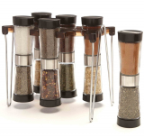 6-Piece Hourglass Spice Rack Set