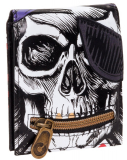 Mojo Men’s Pirate Skull Bifold Wallet