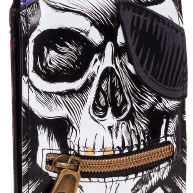 Mojo Men’s Pirate Skull Bifold Wallet