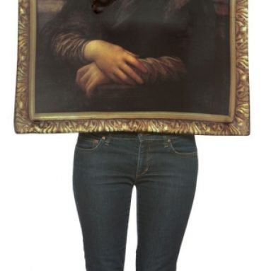 Mona Lisa Frame Adult Costume