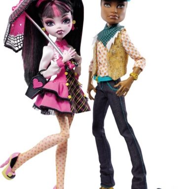 Monster High Draculaura And Clawd Wolf Doll Giftset