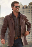 Moroccan Lambskin Leather Blazer