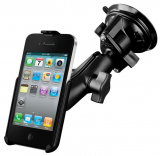 Suction Cup Car Mount for Apple iPhone 4