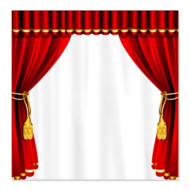Movie Theater Shower Curtain