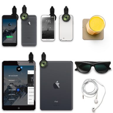 Mozeat Lens 3X Telephoto Lens, Professional HD Cell Phone Camera Lens, 3x As Close