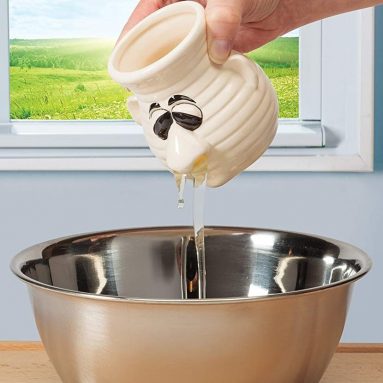 Mr. Sneezy Egg Separator