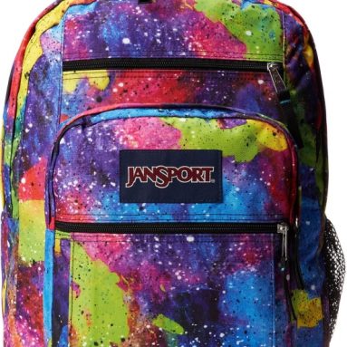 Multi Neon Galaxy Backpack