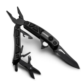 Multi-tool Pocket Knife with Two Built-in LED Flashlights