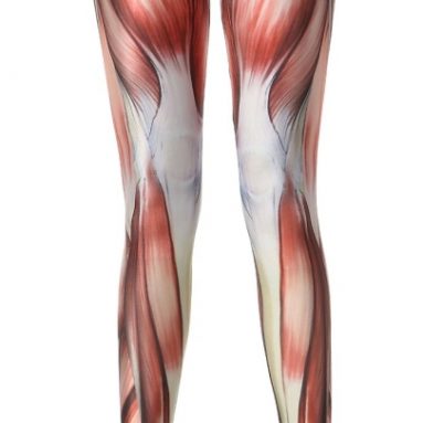 Muscle Print Leggings One Size