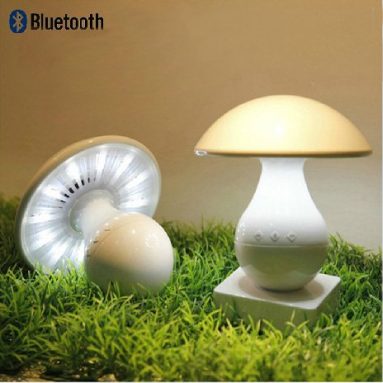 LED Touch Controlled Table Lamps Decorate Wireless Bluetooth Speaker