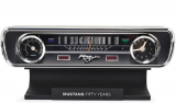 Mustang 50th Anniversary Desktop Sound Clock Thermometer