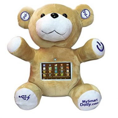 MySmartDolly Cuddly Bear Featuring Stories, Songs & Games