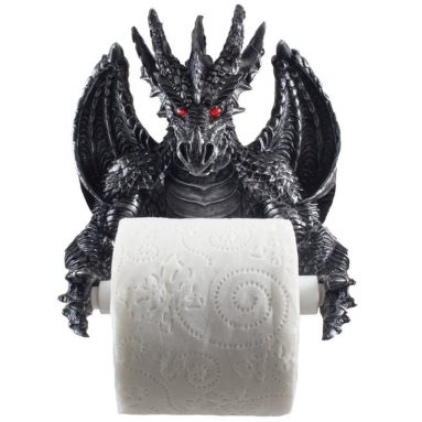 Mythical Winged Dragon Toilet Paper Holder