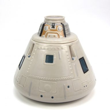 NASA Apollo Ceramic Cookie Jar