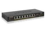 NETGEAR S350 Series 8-Port Gigabit Poe+ Ethernet Smart Managed Pro Switch