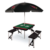 NFL Folding Picnic Table with Umbrella