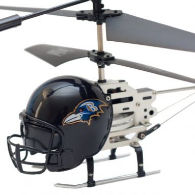 NFL Remote Control Helmet Helicopter