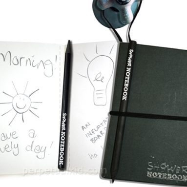 WATERPROOF SHOWER NOTEBOOK