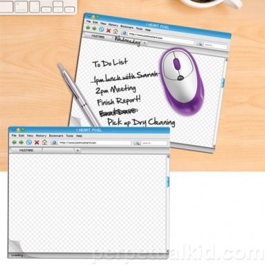 COMPUTER WINDOW MOUSEPAD & NOTEPAD
