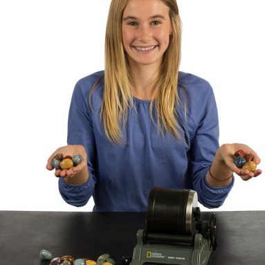 National Geographic Hobby Rock Tumbler Kit