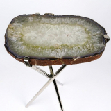 Natural Agate Side Table