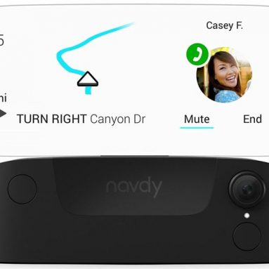 Navdy: Look Forward and Stay Connected with Maps, Calls, Texts & Music