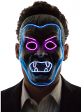 Neon Nightlife Men’s Light Up Angry Man Mask