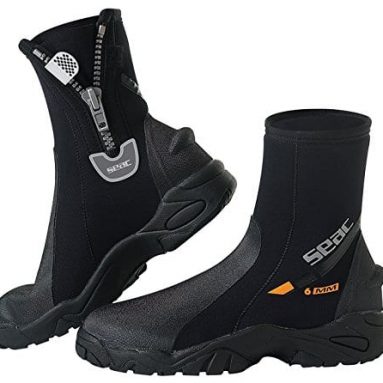 Neoprene Wetsuit Boots with Side Zipper